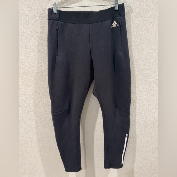 Adidas Women’s Technical Black Z.N.E. SPORTSWEAR Athleisure Pants Size Medium - Picture 2 of 16